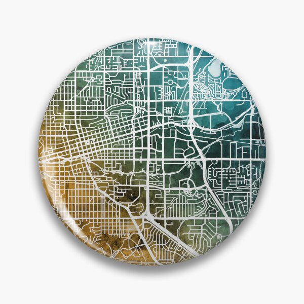 Item preview, Boulder Colorado City Map designed and sold by ArtPrints.