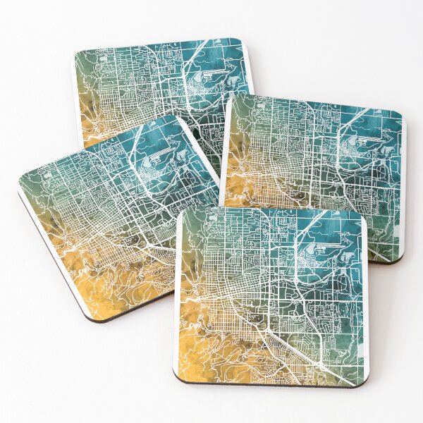 Item preview, Boulder Colorado City Map designed and sold by ArtPrints.