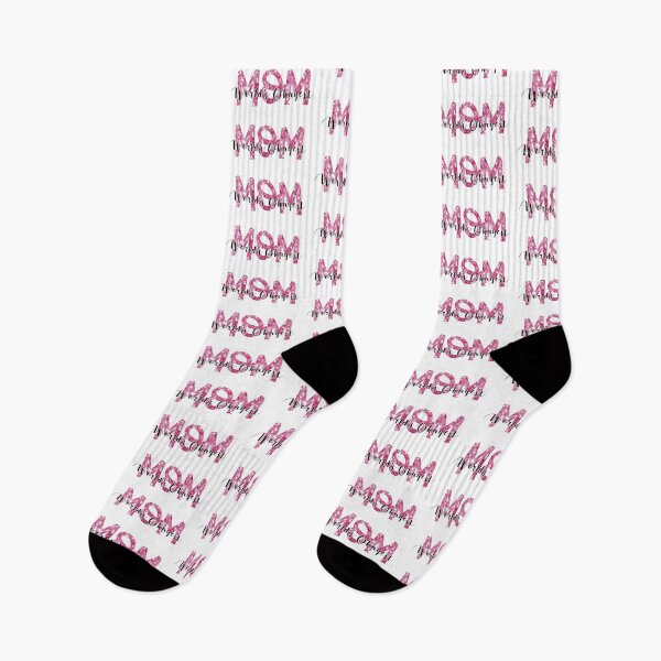 Artikelvorschau, "World's Okayest Mom" Pink Simuliertes Glitzerdesign entworfen und verkauft von SidderBug Designs.