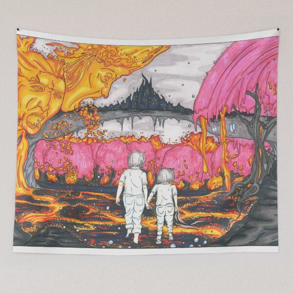 Item preview, Walking Over Lava designed and sold by Centalynn.