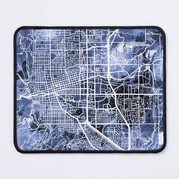 Item preview, Boulder Colorado City Map designed and sold by ArtPrints.