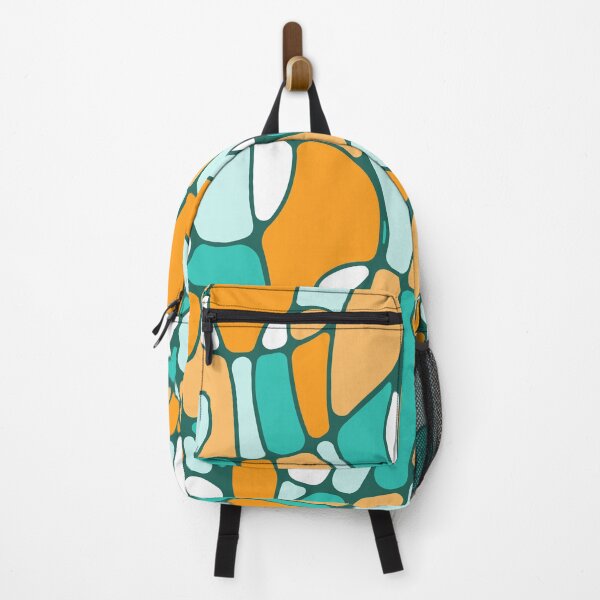 Item preview, Colorful smooth abstraction • Orange and turquoise designed and sold by boozkova-vorona.