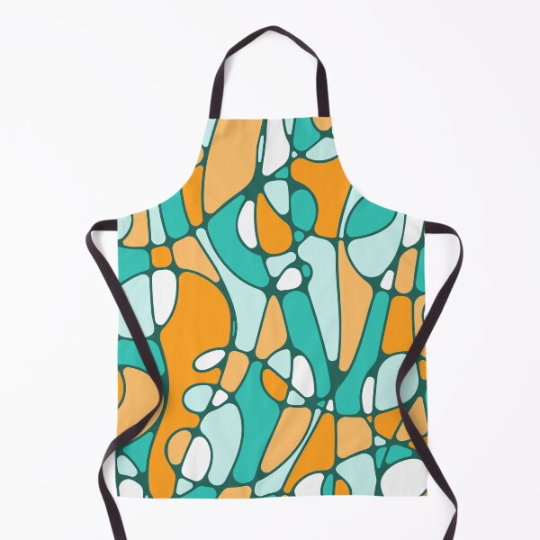 Item preview, Colorful smooth abstraction • Orange and turquoise designed and sold by boozkova-vorona.