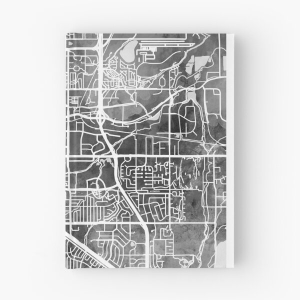Item preview, Boulder Colorado City Map designed and sold by ArtPrints.