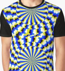 Illusion Pattern Graphic T-Shirt