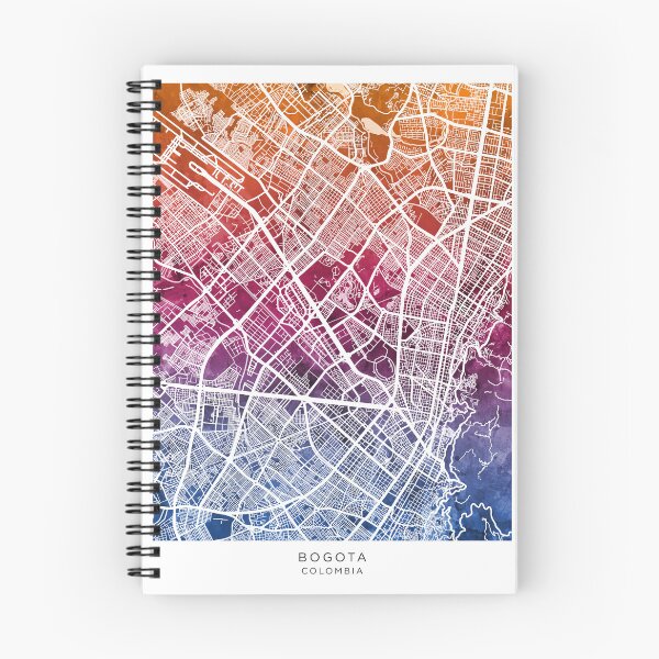 Item preview, Bogota Colombia City Map designed and sold by ArtPrints.