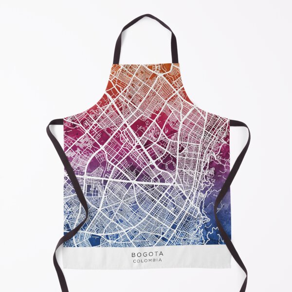 Item preview, Bogota Colombia City Map designed and sold by ArtPrints.