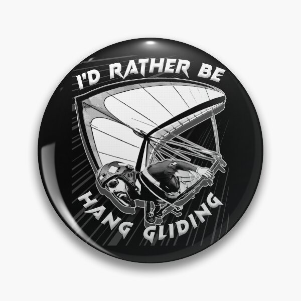 Item preview, Deltaplane Gliders Saying '' I'd Rather Be Hang Gliding" designed and sold by Aerolovers.