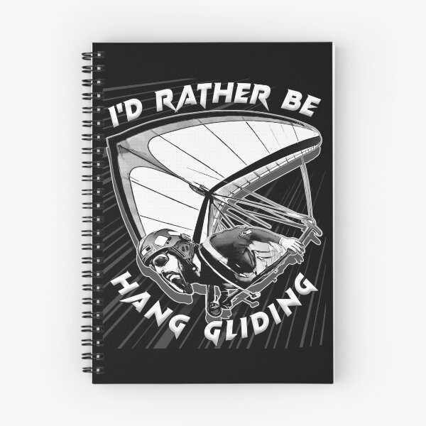 Item preview, Deltaplane Gliders Saying '' I'd Rather Be Hang Gliding" designed and sold by Aerolovers.