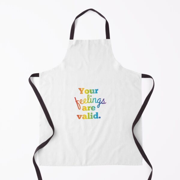 Item preview, Rainbow Gradient “Your Feelings Are Valid” Design designed and sold by SidderBug Designs.
