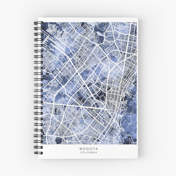 Item preview, Bogota Colombia City Map designed and sold by ArtPrints.