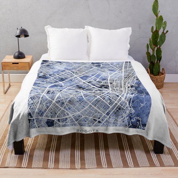 Item preview, Bogota Colombia City Map designed and sold by ArtPrints.