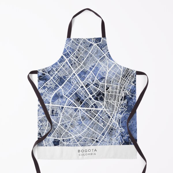 Item preview, Bogota Colombia City Map designed and sold by ArtPrints.