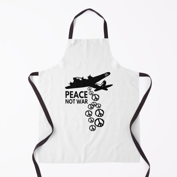 Item preview, Peace not War; Plane throwing Peace signs; designed and sold by StickerApe.