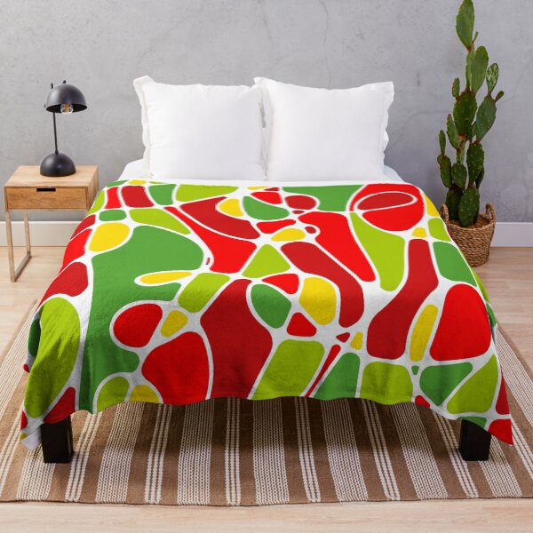 Item preview, Colorful smooth abstraction • Green and red designed and sold by boozkova-vorona.