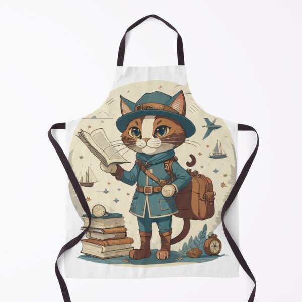 Item preview, Cute cat explorer designed and sold by Nostalgic-co.