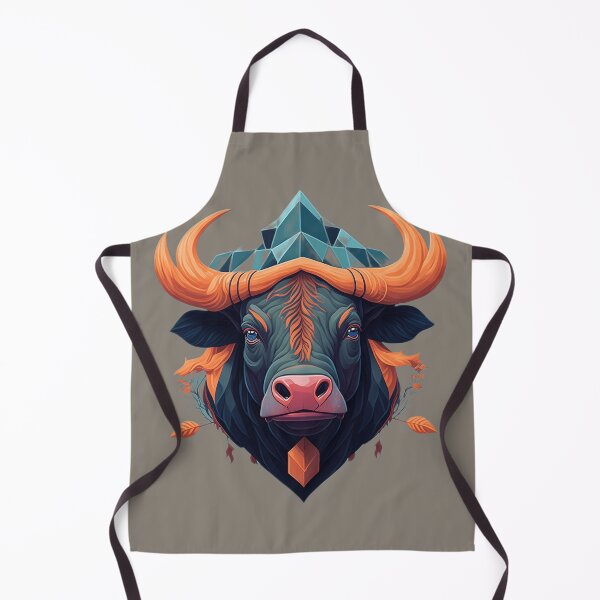 Item preview, 3D Cape Buffalo Face designed and sold by artist-mac.