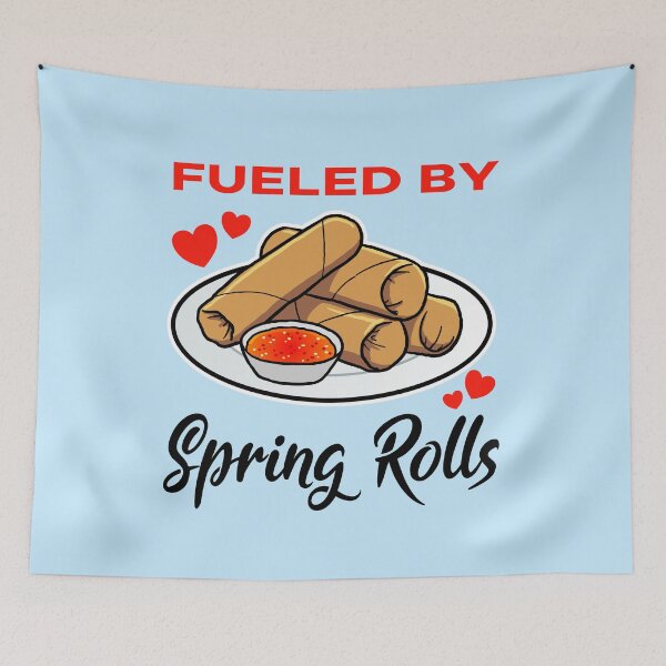 Item preview, Fueled by Spring Rolls designed and sold by jonmlam.