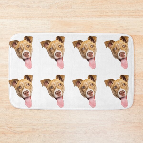 Item preview, Happy Brown Dog with a Big Pink Tongue Design designed and sold by CoupleCrafters.