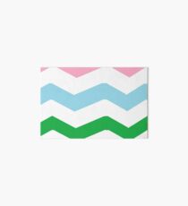 large chrevron pattern Art Board