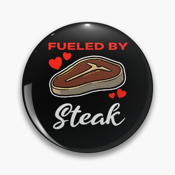 Item preview, Fueled by Steak saying designed and sold by jonmlam.