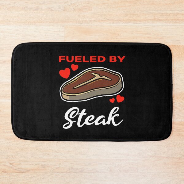 Aperçu de l'œuvre Fueled by Steak saying créée et vendue par jonmlam.