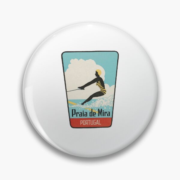 Item preview, Praia de Mira | Portugal | Europe | Best of Portugal | Portugal Vintage | Sticker | Travel  designed and sold by Tropical Blood.