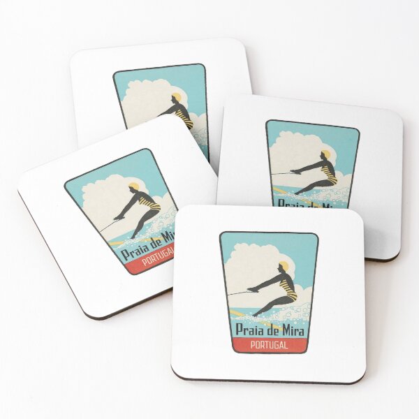 Item preview, Praia de Mira | Portugal | Europe | Best of Portugal | Portugal Vintage | Sticker | Travel  designed and sold by Tropical Blood.