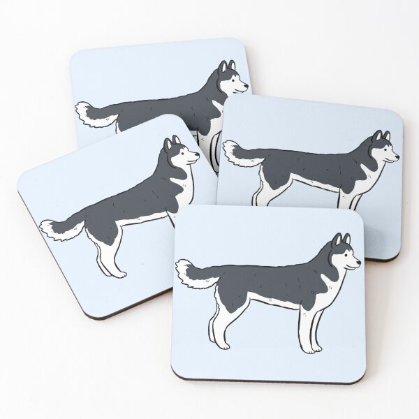 Item preview, Husky siberian dog illustration  designed and sold by Yarafantasyart.
