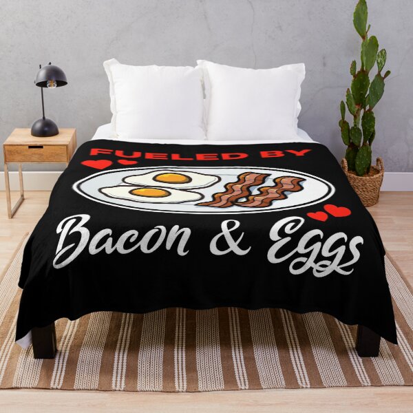 Item preview, Fueled by Bacon and Eggs saying designed and sold by jonmlam.