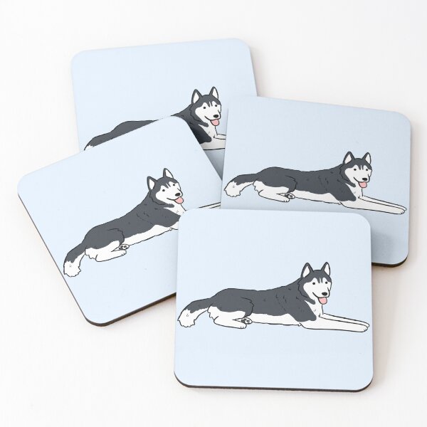Item preview, Cute Husky siberian dog illustration  designed and sold by Yarafantasyart.