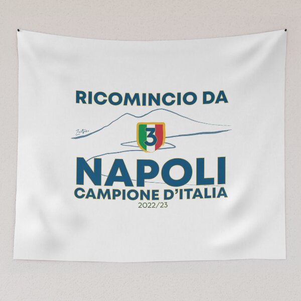 Item preview, Ricomincio da 3 - Napoli campione designed and sold by Zero81.