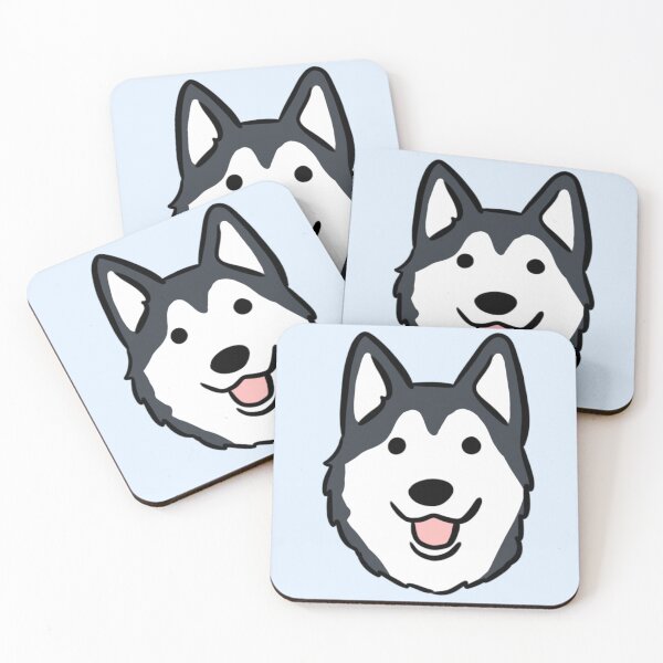 Item preview, Cute Husky siberian dog illustration  designed and sold by Yarafantasyart.