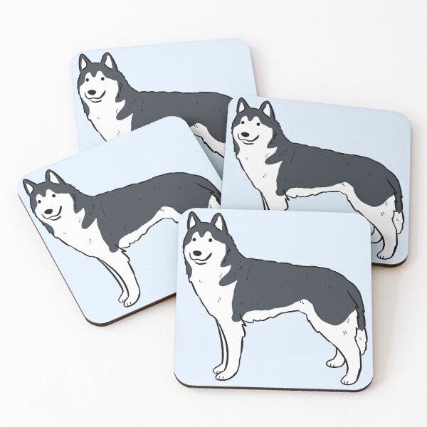 Item preview, Cute Husky siberian dog illustration  designed and sold by Yarafantasyart.