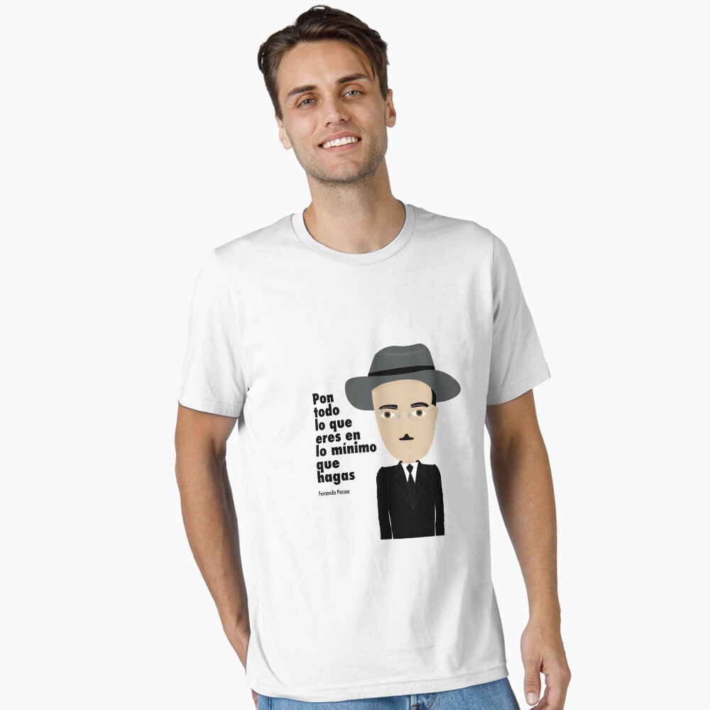 Vista previa del artículo con la obra «Camiseta esencial», diseñado y vendido por creotumundo.