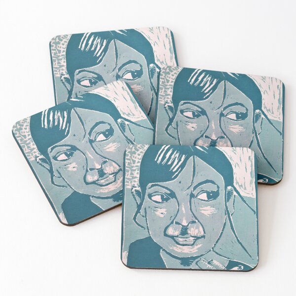 Item preview, Berit Woodcut designed and sold by GreatAukArt.