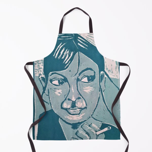 Item preview, Berit Woodcut designed and sold by GreatAukArt.