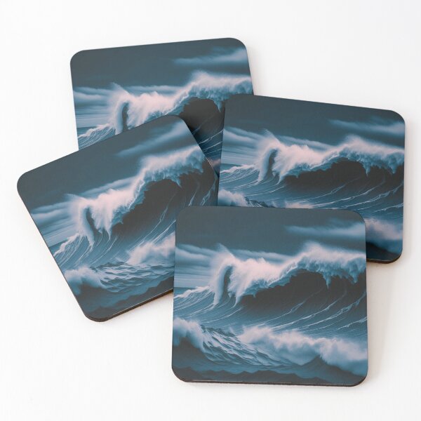 Item preview, Black Stormy  Ocean Wave designed and sold by Shenuka93.