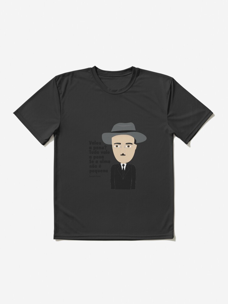 Imagen 2 de 7, Camiseta deportiva con la obra Fernando Pessoa, diseñada y vendida por creotumundo.