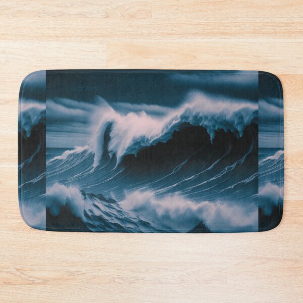 Item preview, Black Stormy  Ocean Wave designed and sold by Shenuka93.