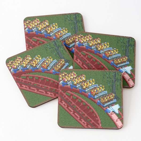 Item preview, RollerCoaster Tycoon RCT 2 - Twister Roller Coaster designed and sold by vortiene.