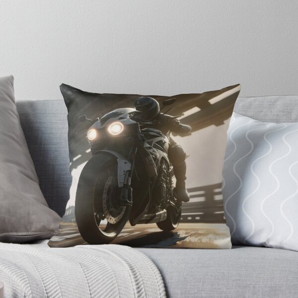 Item preview, Super Realistic Super Motorbike Driving On The Highway designed and sold by ByDigitalDream.