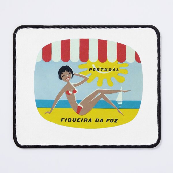 Item preview, Figueira da Foz | Portugal | Spain | Europe | Travel | Vintage | Stickers designed and sold by Tropical Blood.