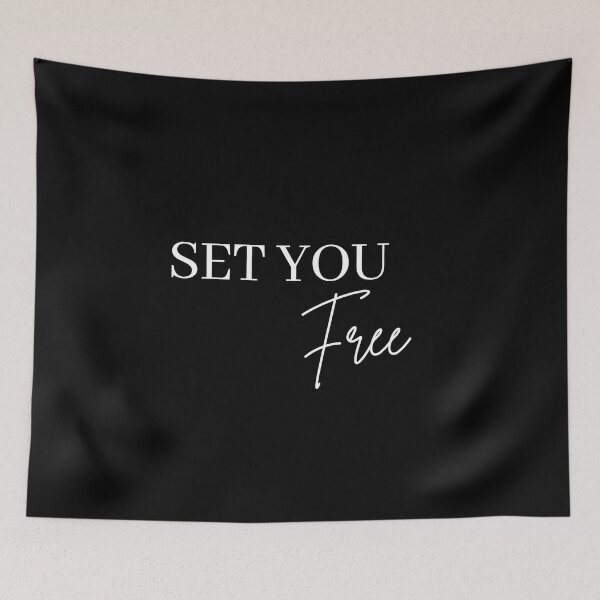 Item preview, Set you Free, Free, Freedom designed and sold by Magic Love Art Print.
