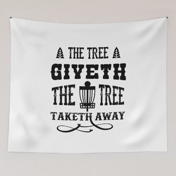 Item preview, The Tree Giveth And The Tree Taketh Away designed and sold by TeeTimeGuys.