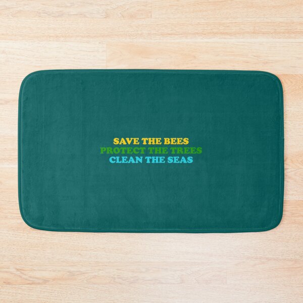 Item preview, save the bees protect the trees clean the ocean   designed and sold by ElizabethEteaki.