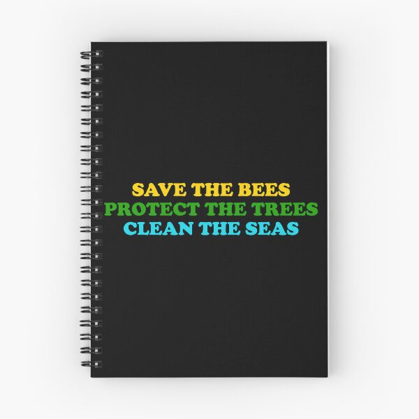 Item preview, save the bees protect the trees clean the ocean   designed and sold by ElizabethEteaki.