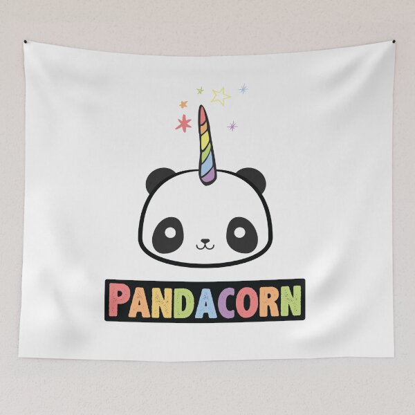 Item preview, The Original Pandacorn Unicorn Panda Kawaii Funny Rainbow Graphic designed and sold by TocaLuna.