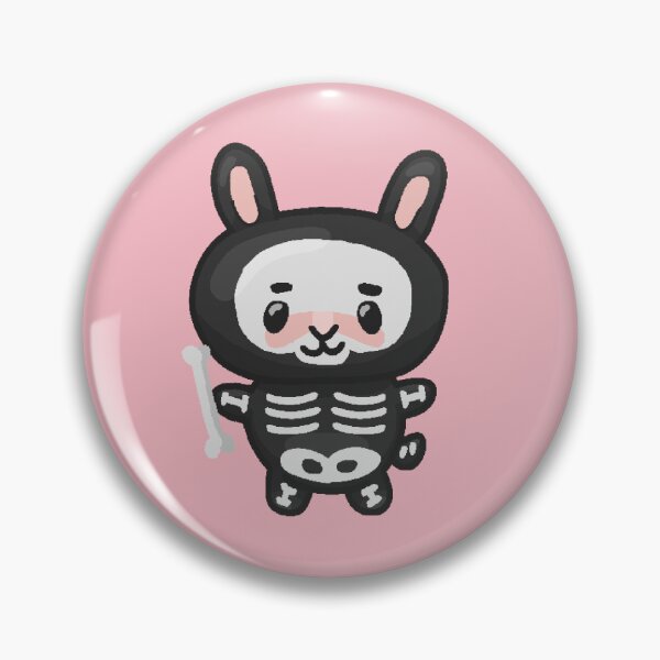 Item preview, Adorable Skeleton Bunny Rocketbunnies  [Skeletbunnie] designed and sold by Rocket-studio.