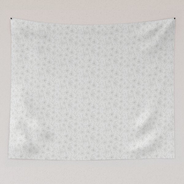 Item preview, Aesthetic minimalistic flower pattern designed and sold by FuzzieIntuition.